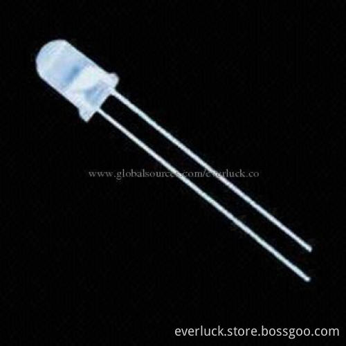 Round-shaped White LED Diode